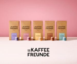 Die Kaffeefreunde - kompostierbare Kaffeekapseln Logo